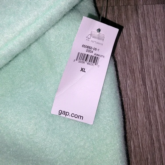 BRAND NEW GAP Turtleneck Sweater In Mint Green Women's Size XL - Picture 4 of 4
